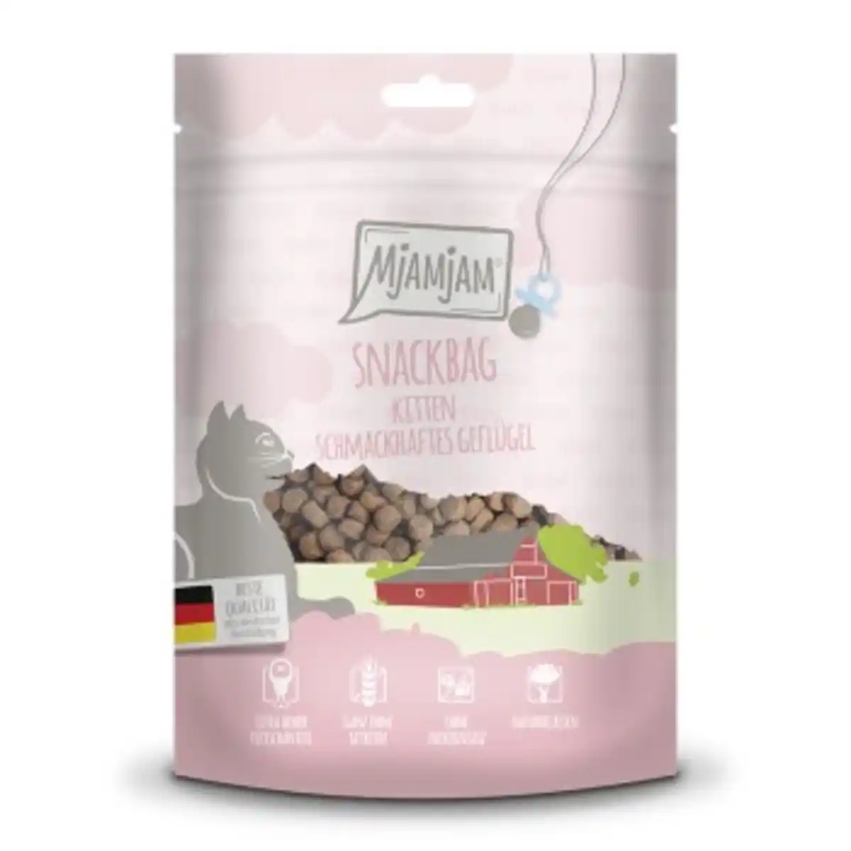 Bild 1 von MjAMjAM Snackbag Kitten – Geflügel 8x125g