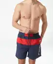 Bild 1 von Badeshorts mit Kontrasteinsatz, rot