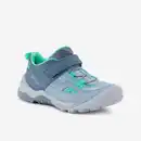 Bild 1 von QUECHUA Wanderschuhe Kinder Gr. 24–34 mit Klettverschluss - Crossrock blau