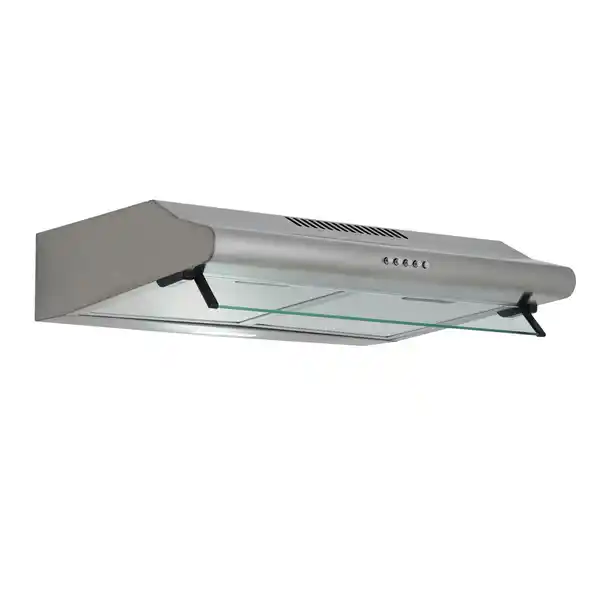 Bild 1 von Respekta Unterbau-Dunstabzugshaube CH1259IXCN Edelstahl 60 cm EEK: B Glasschirm
