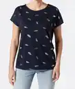 Bild 1 von T-Shirt mit Foliendruck, dunkelblau