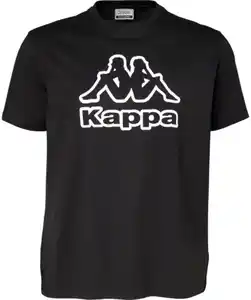 Kappa T-Shirt, schwarz