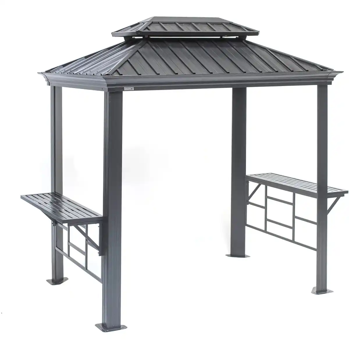 Bild 1 von Sojag Grillpavillon Messina BBQ Aluminium 179 cm x 292 cm x 262 cm Anthrazit