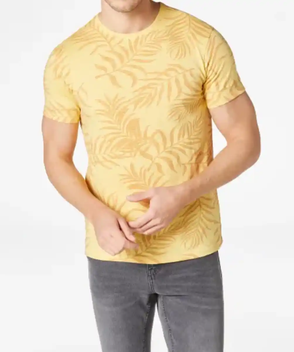 Bild 1 von T-Shirt Blätter, gelb