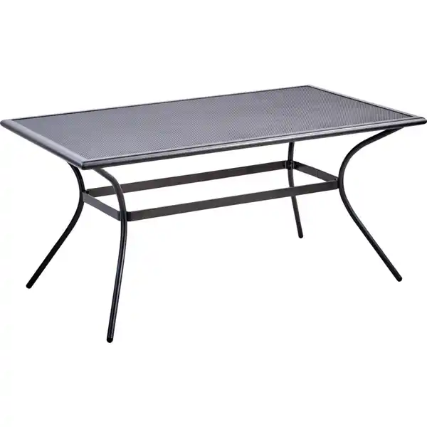 Bild 1 von Gartentisch 150 x 90 x 72 cm Streckmetall anthrazit