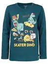 Bild 1 von Jungen Shirt mit großem Dino-Print Türkis