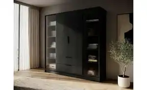 Drehtürenschrank mit 2 Schubladen Lyke