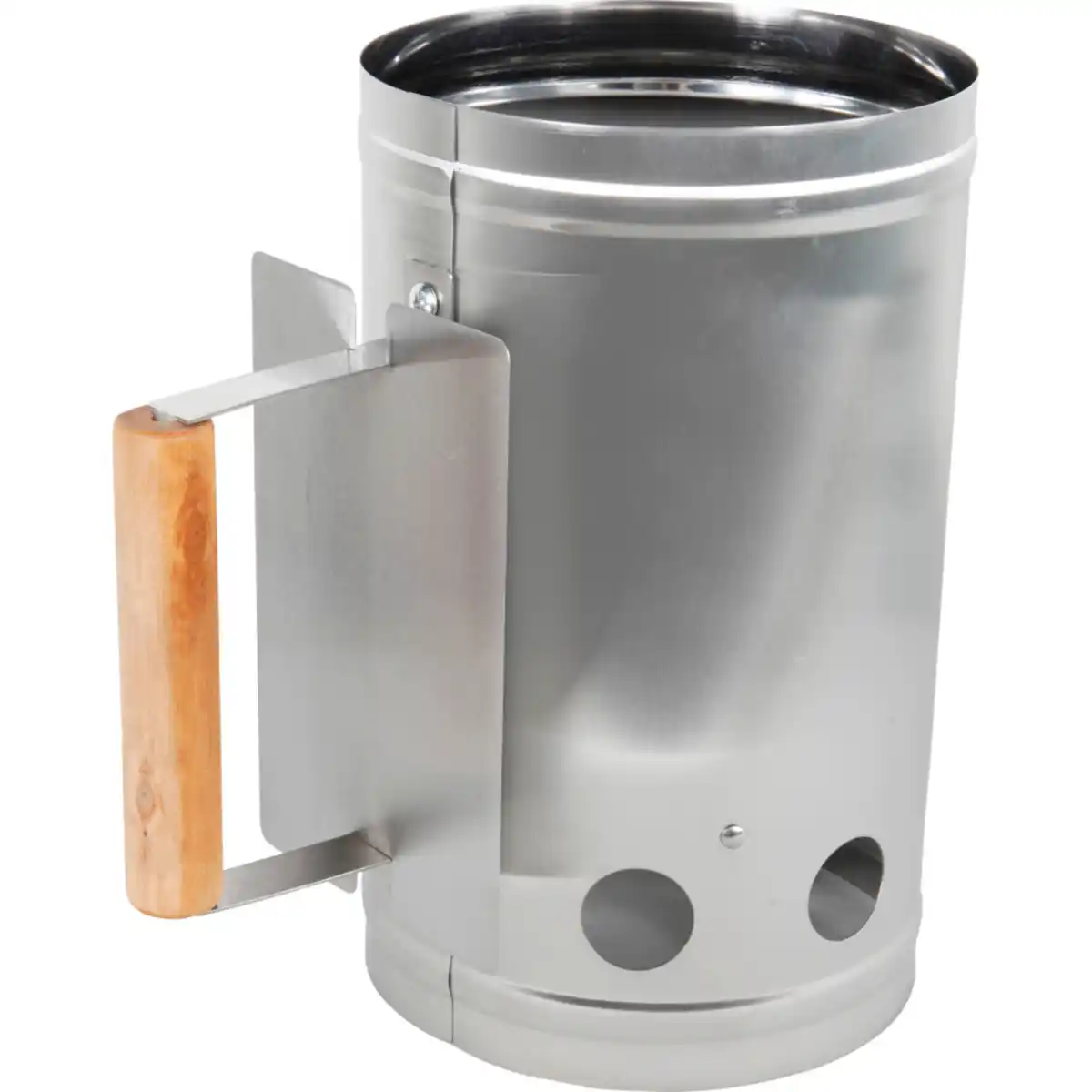 Bild 1 von Anzündkamin Ø 16 x 27 cm mit Hitzeschutzblech