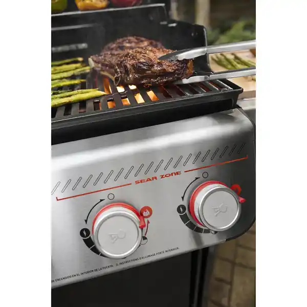 Bild 4 von Weber Gasgrill EP-435 GBS Spirit 2025 4 Brenner Seitenbrenner digit. Thermometer