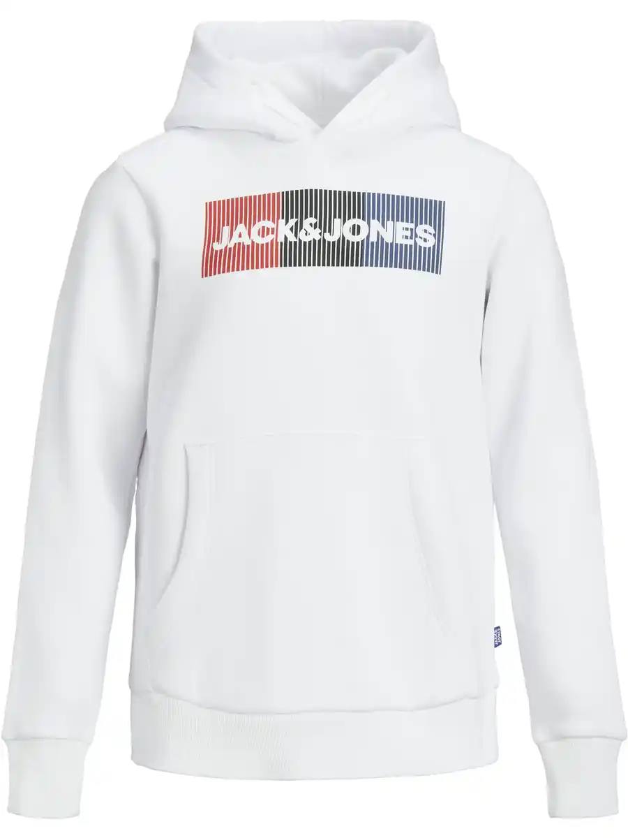 Bild 1 von Jack&Jones Junior JJECORP LOGO SWEAT HO Hoodie Weiß