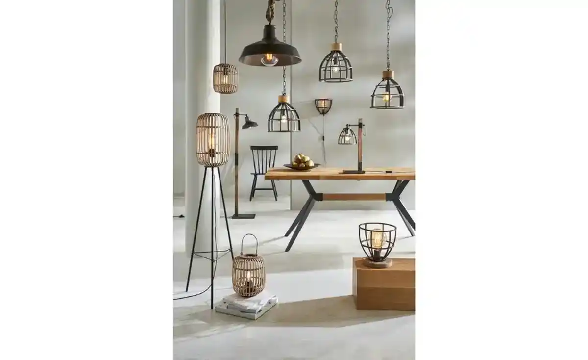 Bild 3 von Wandleuchte, 1-flammig, Metall schwarz