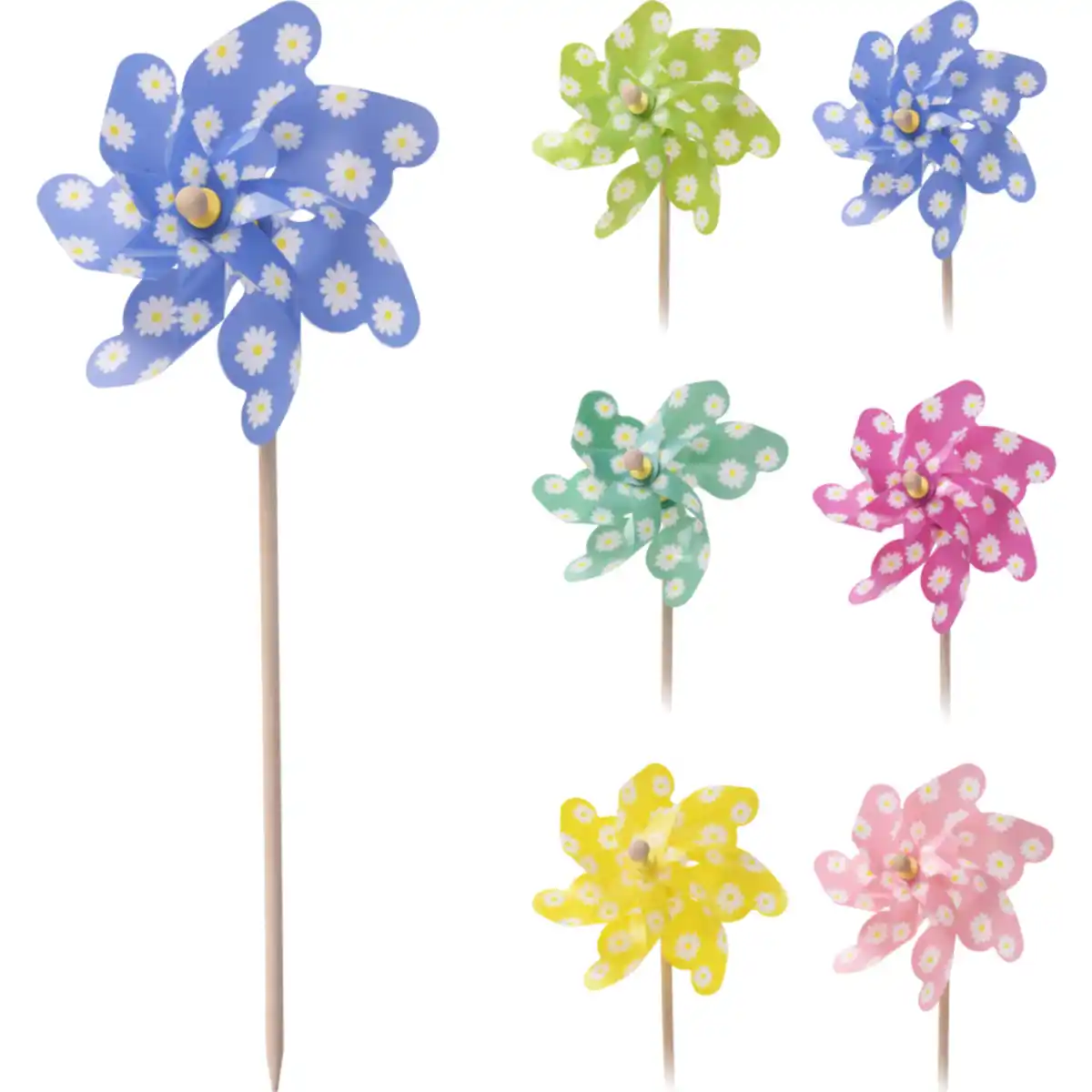 Bild 1 von Windmühle 22 x 55 cm in verschiedenen Ausführungen mit Holzstab