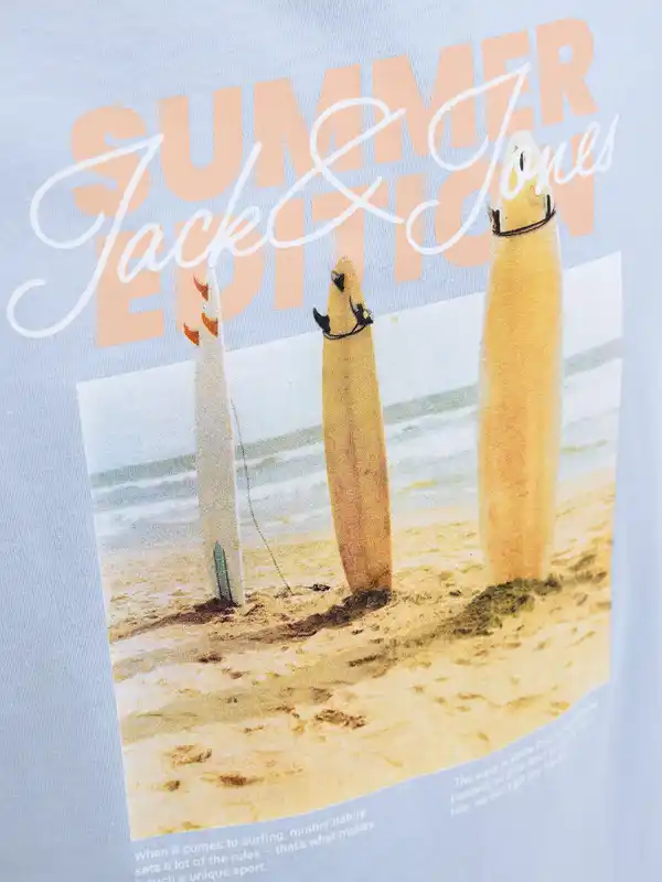 Bild 3 von Jack&Jones JJPORTO TEE SS CREW N Shirt Blau