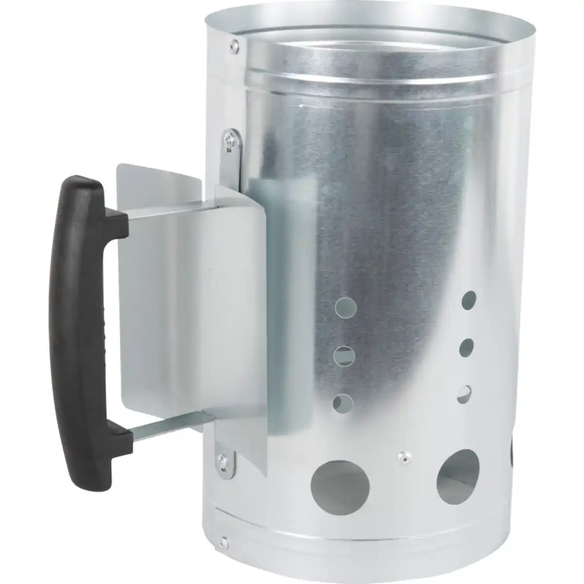 Bild 1 von Anzündkamin verzinkt 16 x 27 cm mit Hitzeschutzblech