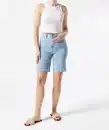 Bild 1 von Jeans-Shorts High-waist, jeansblau hell ausgewaschen