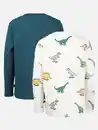 Bild 2 von Jungen Langarmshirts im Doppelpack Weiß