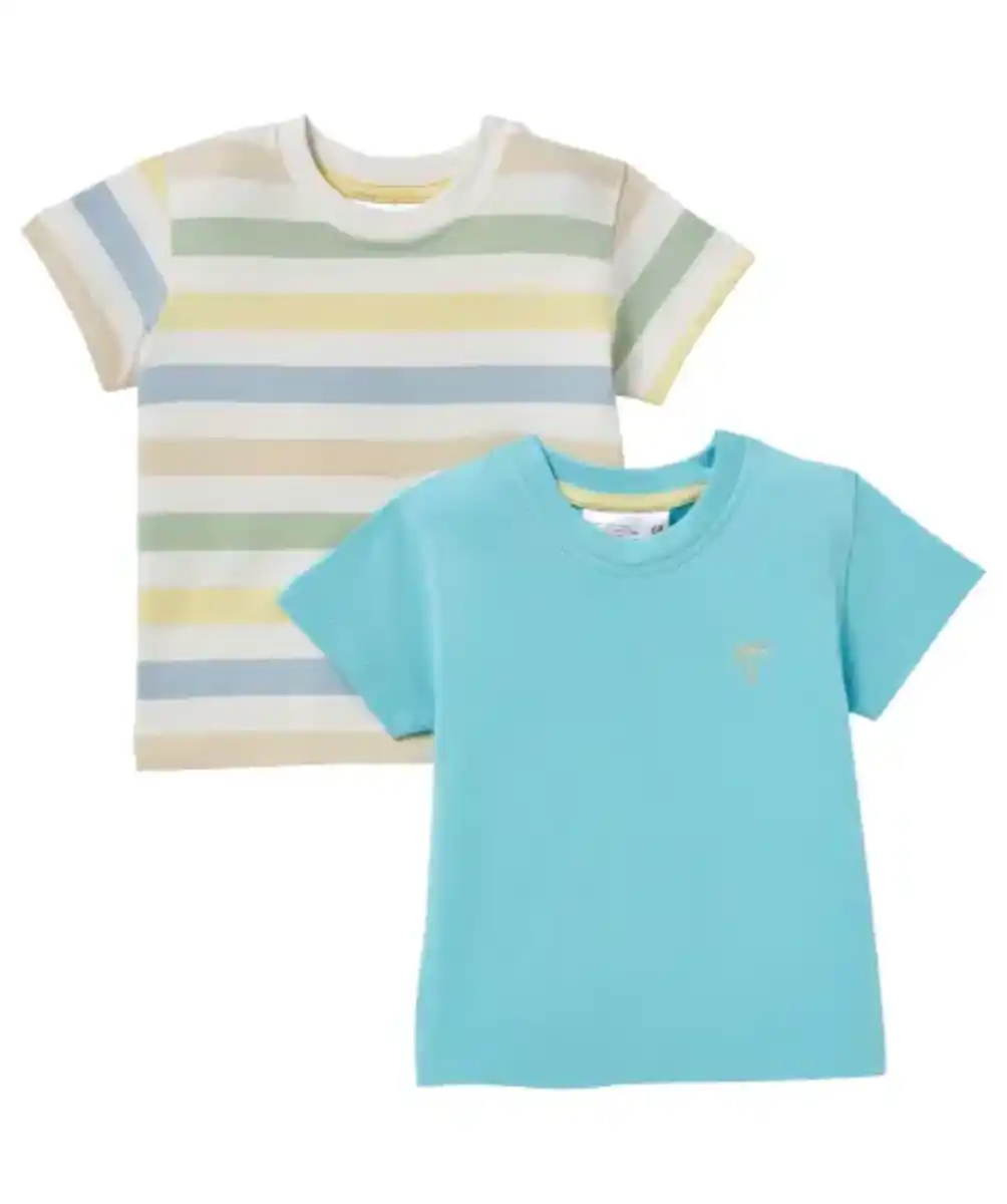 Bild 1 von Doppelpack T-Shirts, türkis