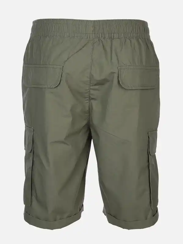 Bild 2 von Herren Cargoshorts mit Bindekordel Oliv