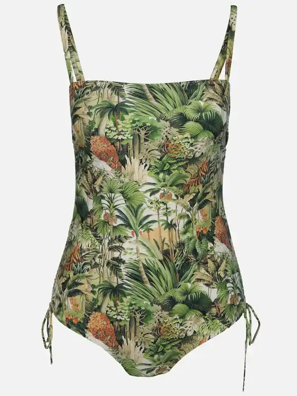 Bild 1 von Damen Badeanzug Jungle Grün