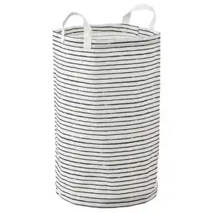 KLUNKA Wäschesack, weiß/schwarz, 60 l