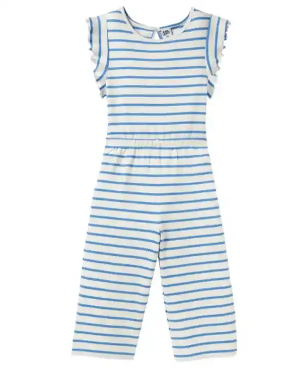 Bild 1 von Gestreifter Jumpsuit, vanille