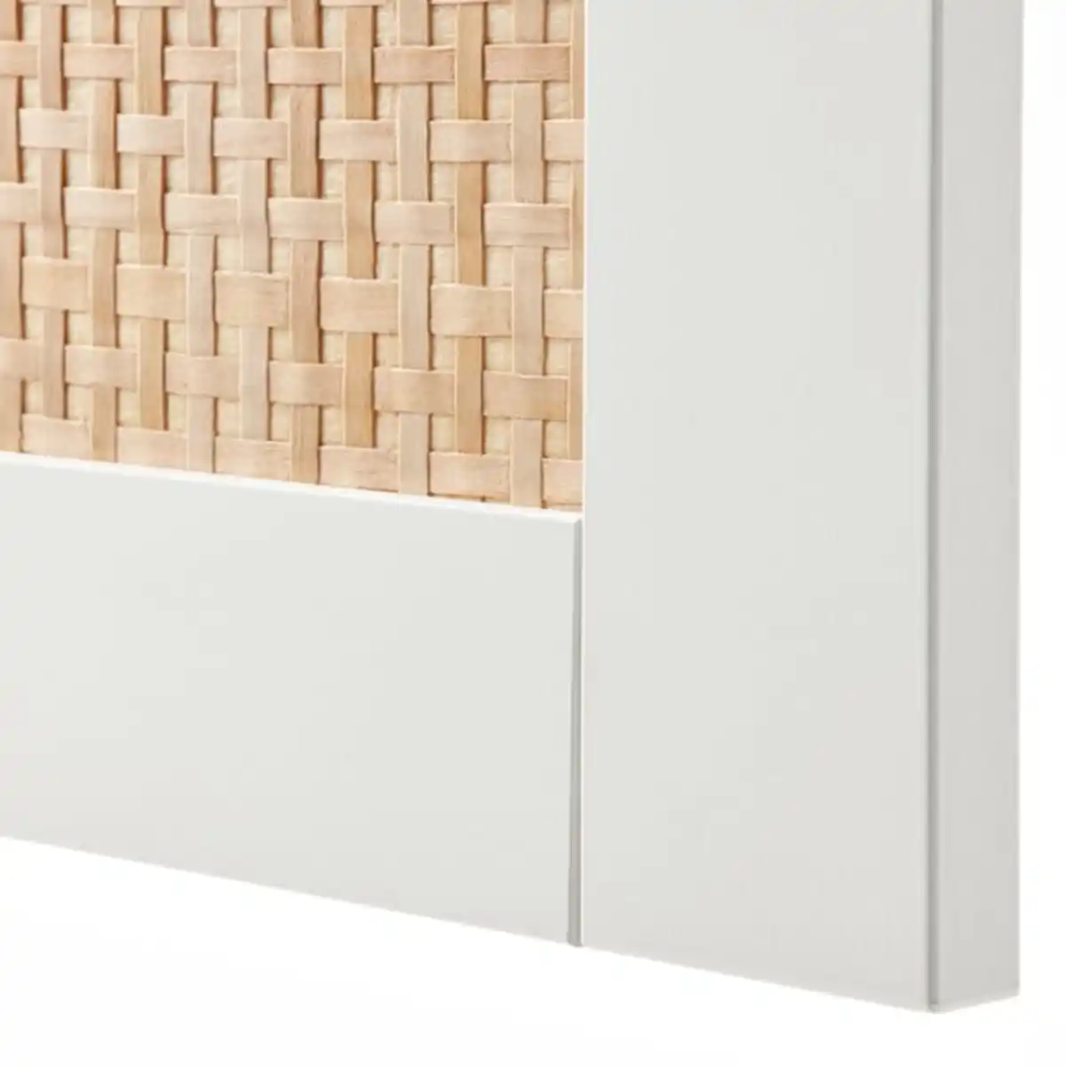Bild 2 von STUDSVIKEN Tür/Schubladenfront, weiß/geflochtene Pappel, 60x38 cm