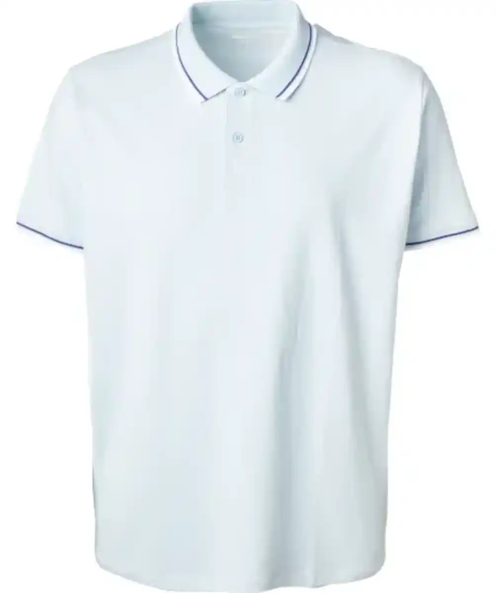 Bild 1 von Poloshirt aus Baumwolle, hellblau