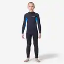 Bild 1 von OLAIAN Neoprenanzug Surfen Kinder Rückenreißverschluss 100 2/2 mm dunkelblau