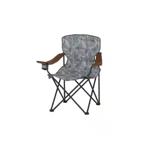 Siena Garden Campingfaltsessel 'Natura' grau 23 x 19 x 96 cm