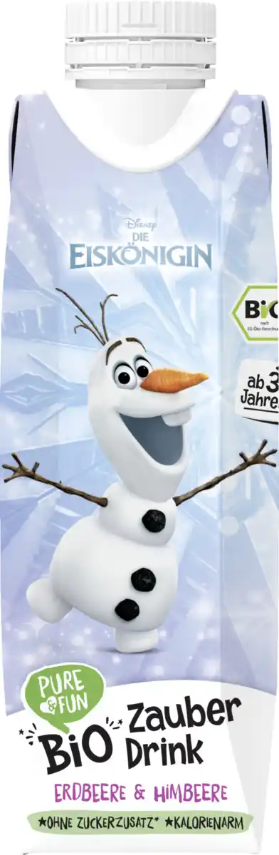 Bild 3 von Pure&Fun Bio Die Eiskönigin Beerenzauber Erdbeere & Himbeere, 300 ml