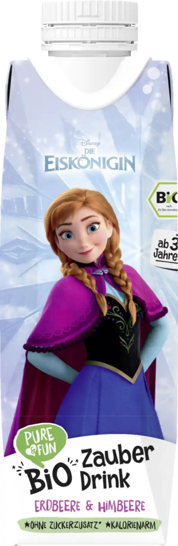 Bild 2 von Pure&Fun Bio Die Eiskönigin Beerenzauber Erdbeere & Himbeere, 300 ml