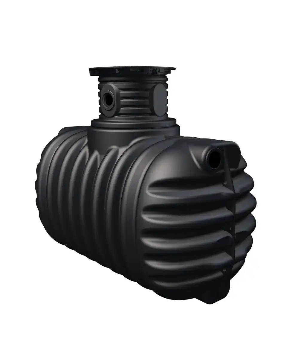 Bild 1 von 4rain Zisterne 'Compact' schwarz 1600 l