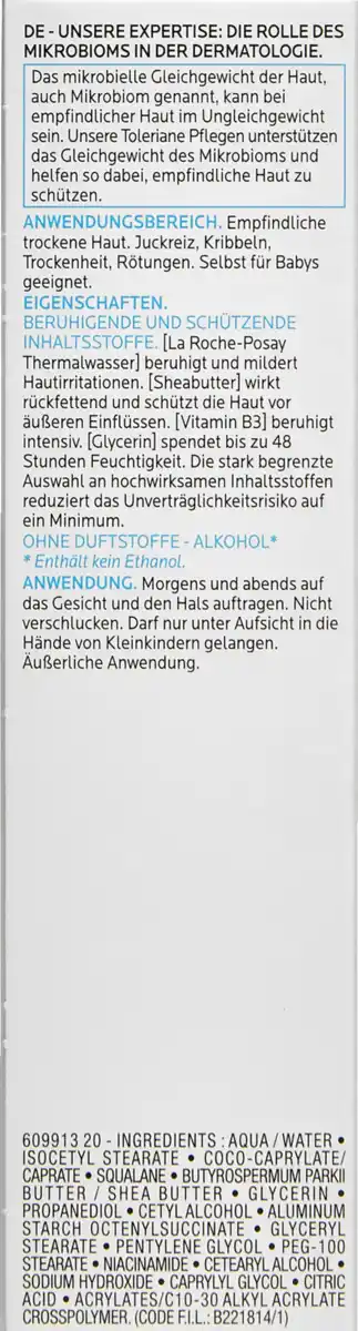 Bild 2 von LA ROCHE-POSAY Toleriane Sensitive Reichhaltig, 40 ml