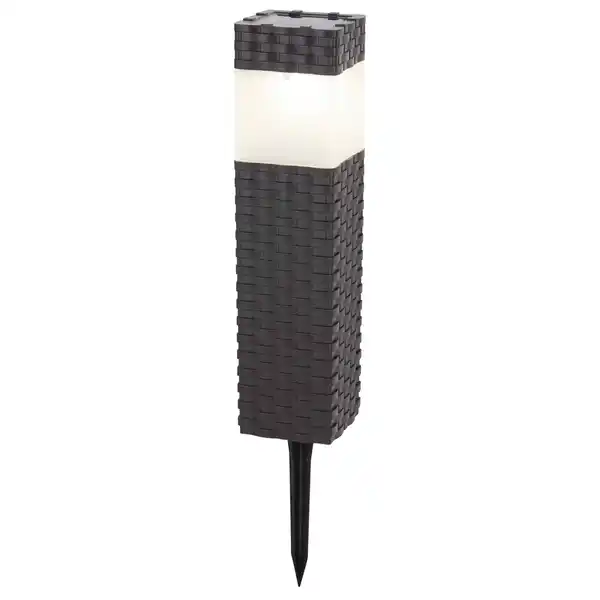 Bild 1 von toom LED-Solarfackel-Set braun 38 cm, 3 Stück