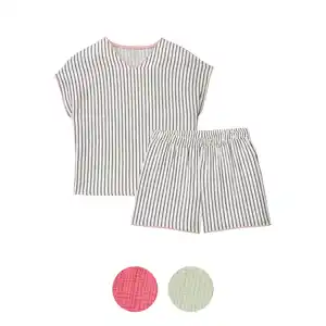 UP2FASHION WOMEN ​​​​​​​Damen Muselin Pyjama