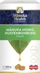 manuka health Manuka Honig Hustenbonbons MGO 400+ mit der Kraft reiner Propolis, 100 g