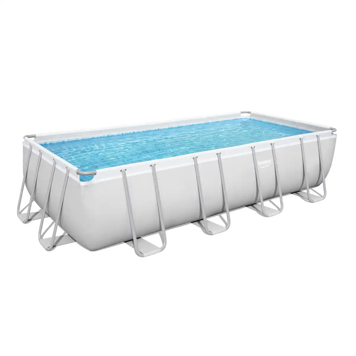 Bild 1 von Bestway Frame-Pool-Set 'Power Steel' 488 x 244 x 122 cm mit Sicherheitsleiter und Filterpumpe