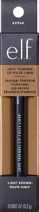e.l.f. Cosmetics Love Triangle Lip Filler Liner Light Brown, 0,2 g