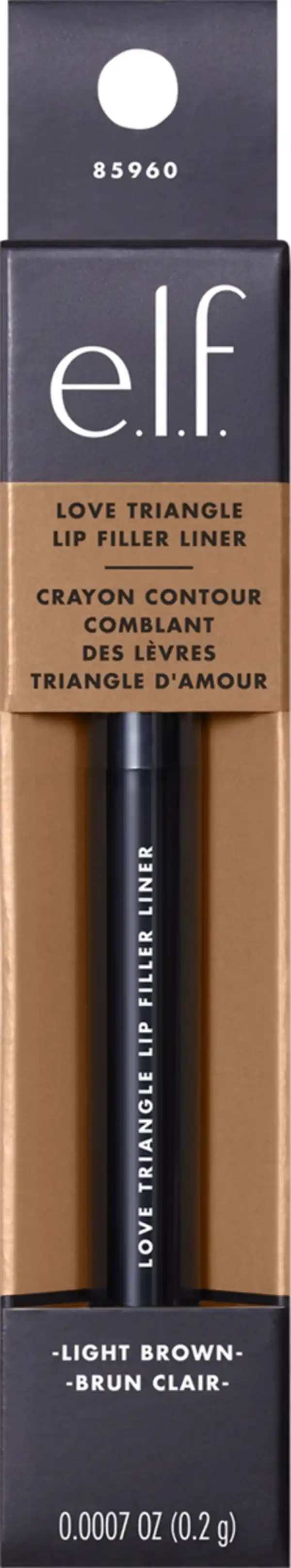 Bild 1 von e.l.f. Cosmetics Love Triangle Lip Filler Liner Light Brown, 0,2 g