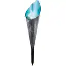Bild 1 von toom Solarfackel-Set grau/blau 7,5 x 25,5 cm 2-teilig