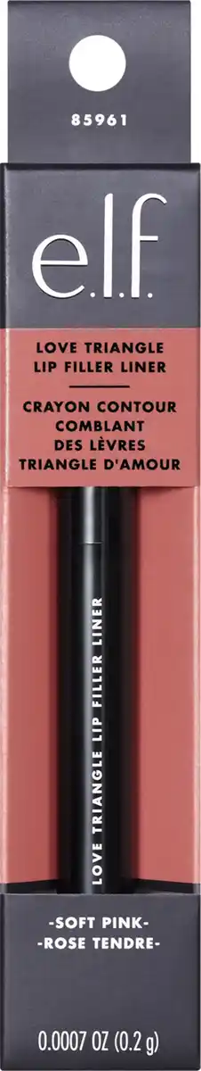 Bild 1 von e.l.f. Cosmetics Love Triangle Lip Filler Liner Soft Pink, 0,2 g