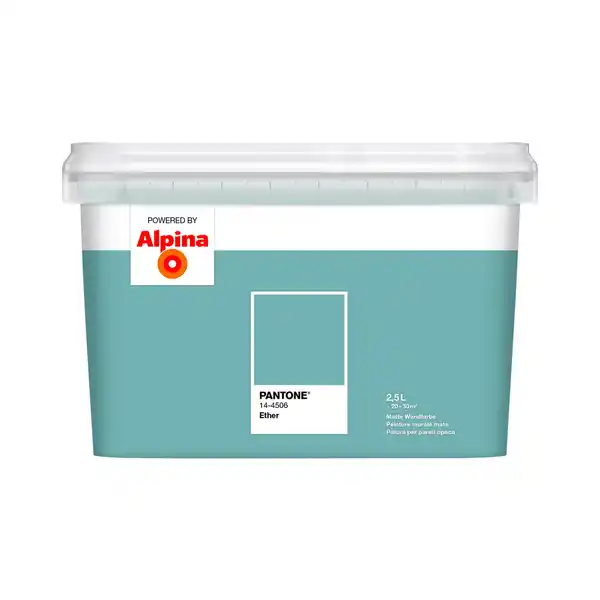 Bild 1 von ALPINA Wandfarbe »PANTONE«, Ether, matt, 2,5 l