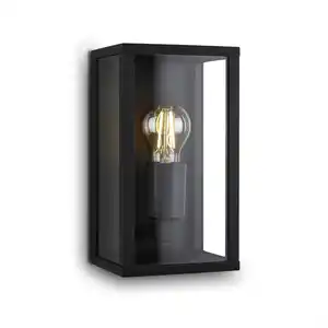BRILONER Außenleuchte »LUANDA«, BxL: 14 x 26 cm, 12 W, Metall/Glas