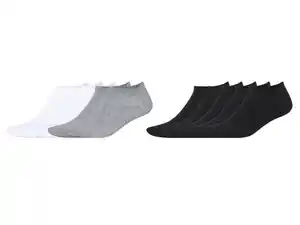 LIVERGY® Herren Sneakersocken, 5 Paar