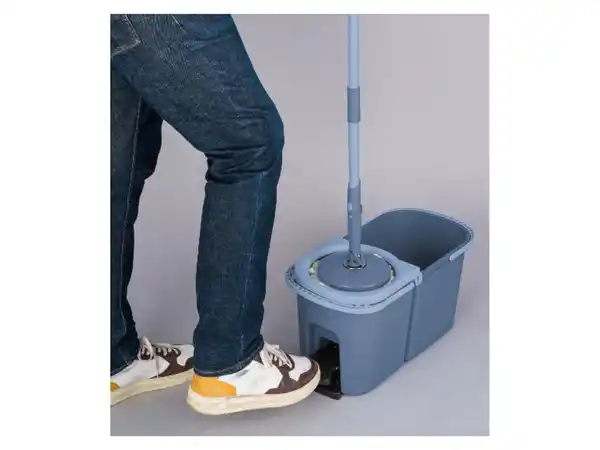 Bild 3 von W5 Bodenwisch-System, mit robustem Stahlstiel mit Aufhängeöse