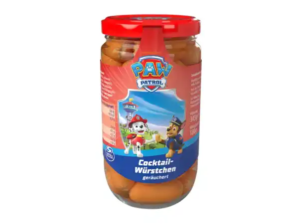 Bild 1 von Paw Patrol Cocktailwürstchen,  345 g