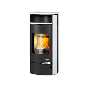 accente Kaminofen »Versari Deluxe«, beige, Sandstein, 7 kW