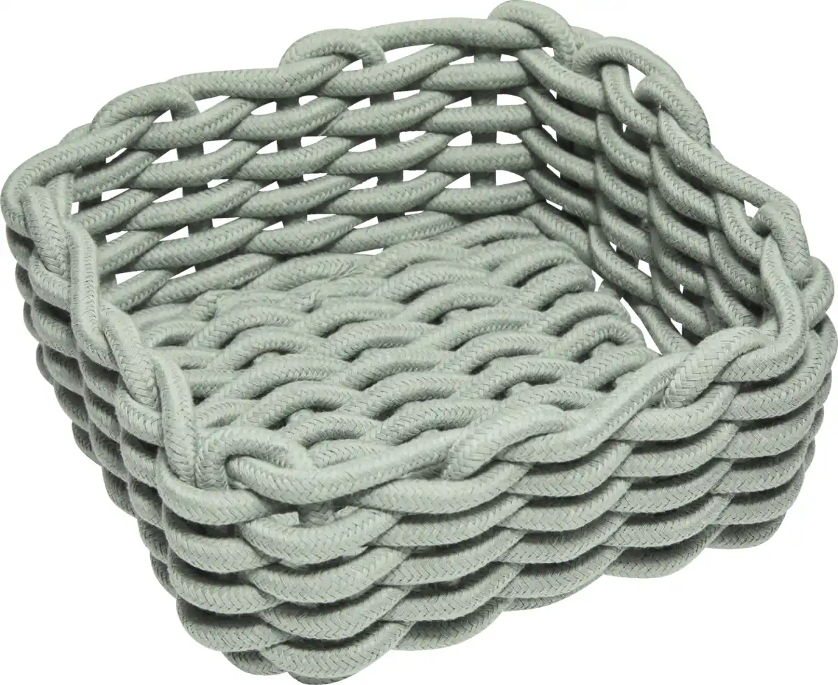 Bild 1 von IDEENWELT Textiler Aufbewahrungskorb Salbei