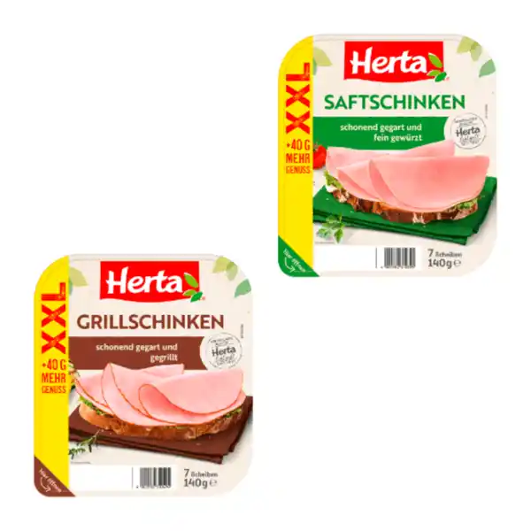 Bild 1 von HERTA Kochschinken XXL 140g