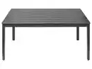 Bild 2 von LIVARNO home Alu-Gartentisch »Miami«, mit dekorativer Holzstruktur, anthrazit